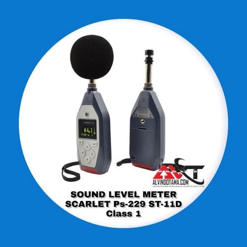 Sound Level Meter Scarlet Ps-229 St-11D Class 1